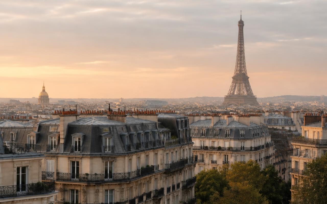Paris cityscape