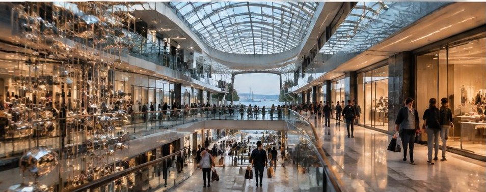Illustrative scene: Shopping Malls in Istanbul